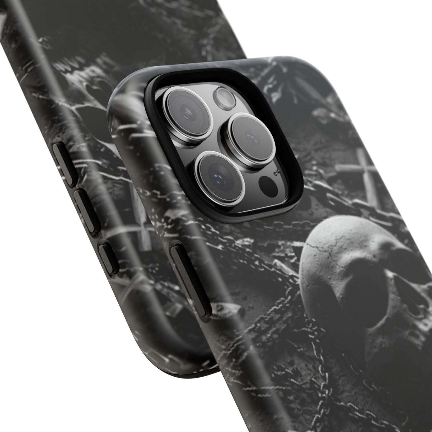 Gothic Skull Tough Phone Case