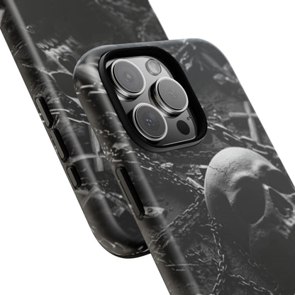 Gothic Skull Tough Phone Case