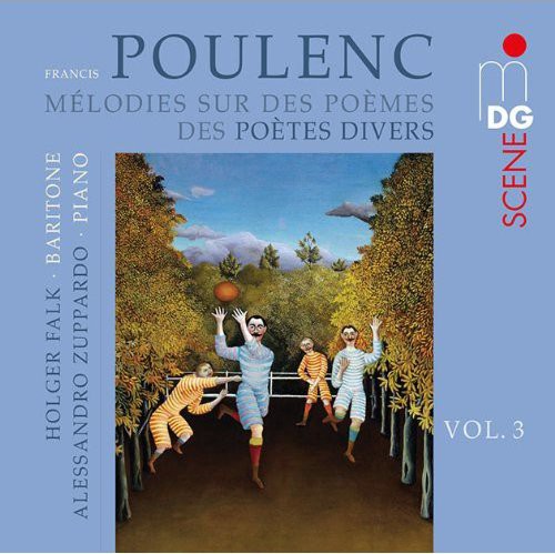 Poulenc / Falk / Zuppardo - Lieder 3 [CD]
