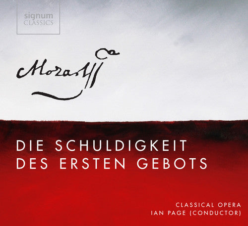 Mozart / Classical Opera Company / Page - Die Schuldigkeit Des Ersten Gebots [2 CD]