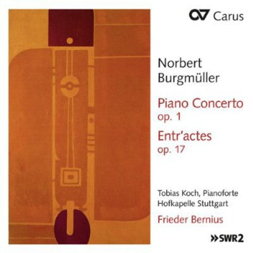 N Burgmuller - Piano Concerto Op 1 / Entr'actes [CD]