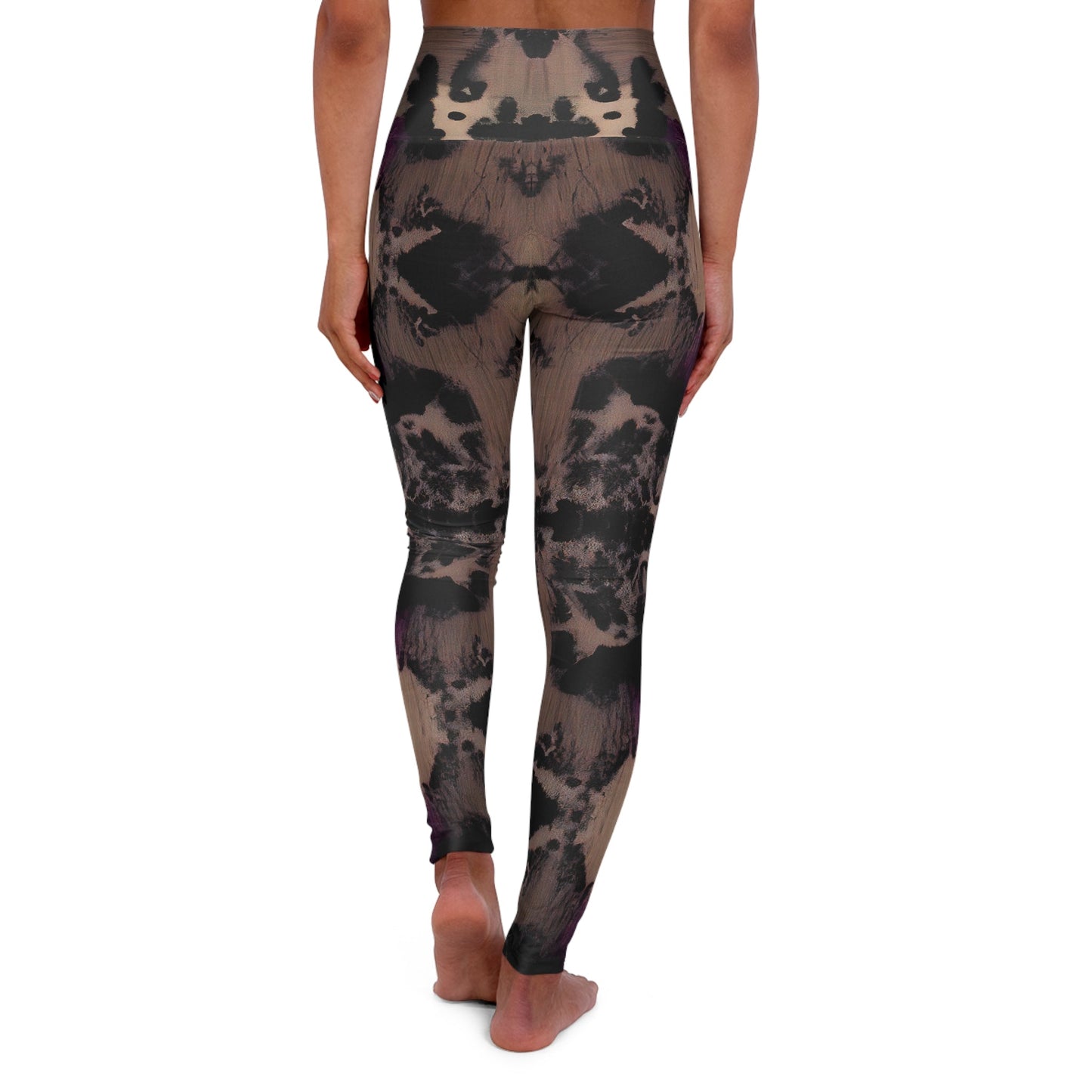 Shibori Butterfly High Waisted Leggings