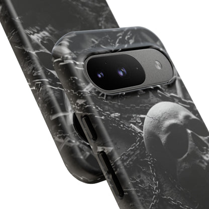 Gothic Skull Tough Phone Case