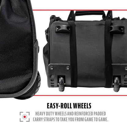 Franklin Sports Traveler Roller - Pro-Level Baseball and Softball Equipment Bag
