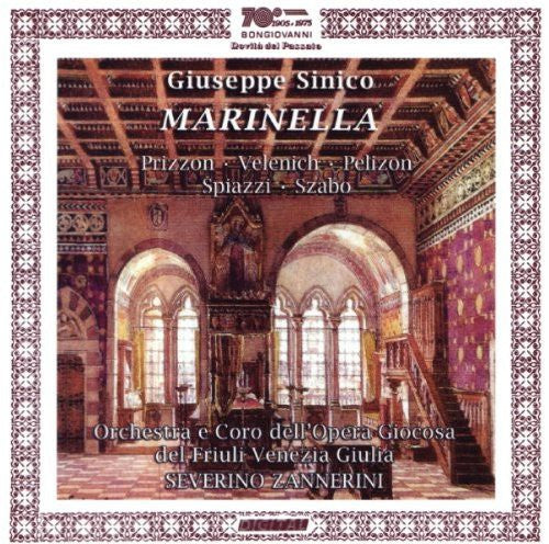 Sinico,giuseppe / Cappello,franceso / Zannerini - Marinella (1873) - Music CD