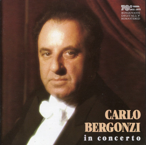 CARLO BERGONZI - Opera Arias 1 [CD]