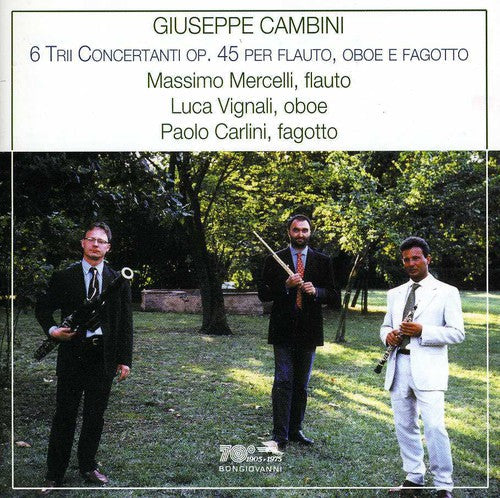 MASSIMO MERCELLI - Trios for Flute Bassoon & Oboe [CD]