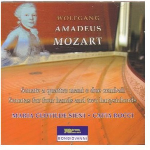 Maria Clotilde Sieni - Sonatas for 4 Hands & Two Harpsichords [CD]