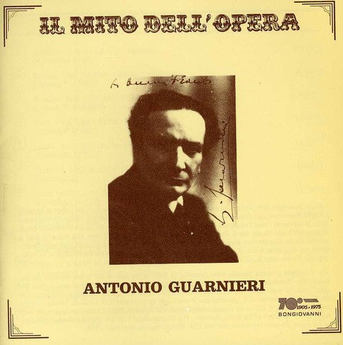 Antonio Guarnieri - Il Mito Dell'opera: Antonio Guarnieri [CD]