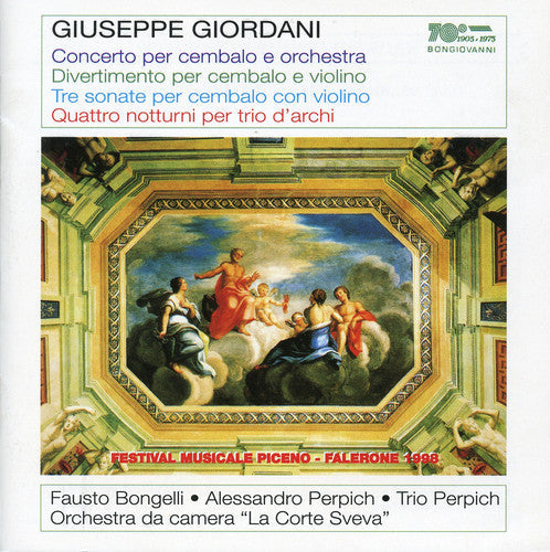 Giordani / Bongelli / Perpich / Trio Perpich - Piano Cto / Divertimento / 3 Stas / 4 Nocturnes [CD]