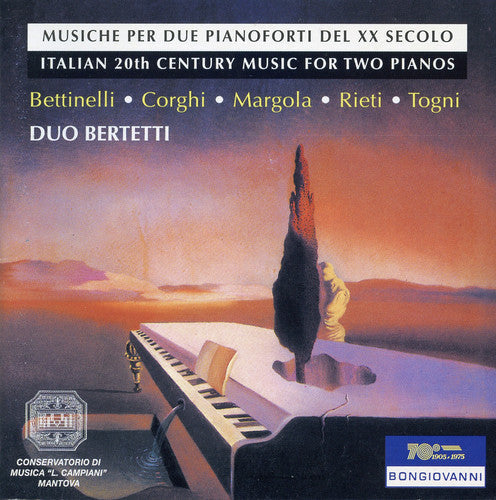 Rieti / Duo Bertetti - Italian 20th Century Music for Two Pianos [CD]