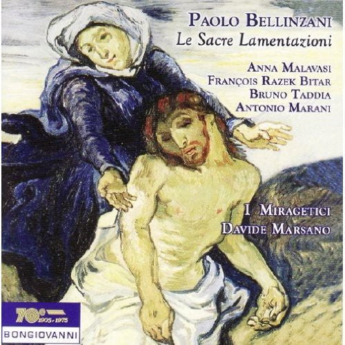 Davide Marsano - Le Sacre Lamentazioni Per Li Tre Giorni Santi Music CD