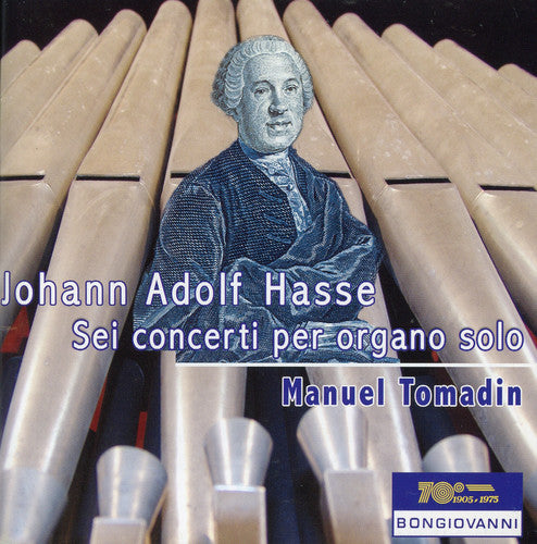 Hasse / Manuel Tomadin - 6 Concerti Per Organo Solo Music CD