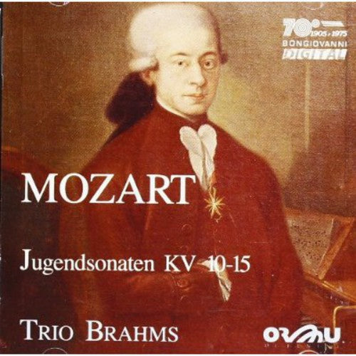 Trio Brahms - Jugendsonaten KV 10-15 Per Pianoforte / Violino E Music CD