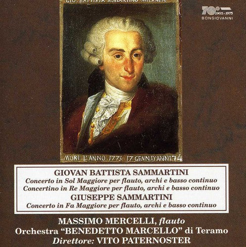 Vito Paternoster - Concerti NN 790-791 Per Flauto E Archi [CD]