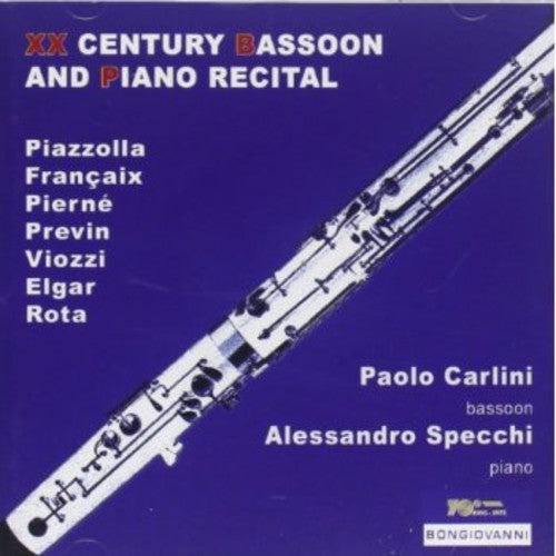 Pierne / Carlini / Specchi - Concertpiece Op 35 For Bassoon & Piano - Music CD