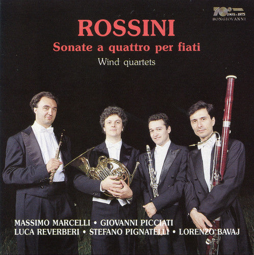 Rossini / Mercelli / Reverberi - Sonate a Quattro Per Fiati Music CD