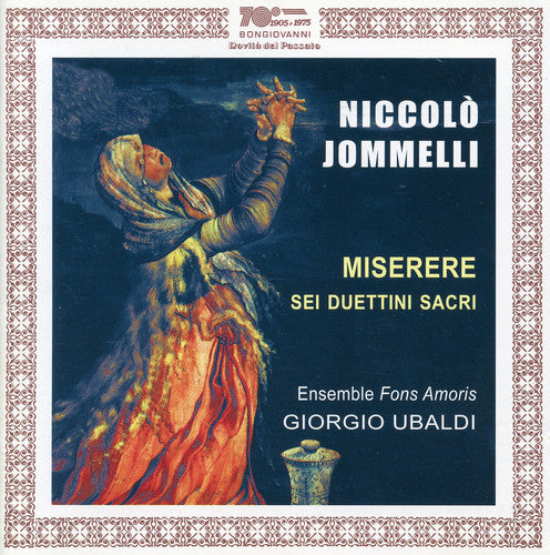 Jommelli / Ubaldi / Ensemble Fons Amoris - Misere / 6 Sacred Duets Music CD