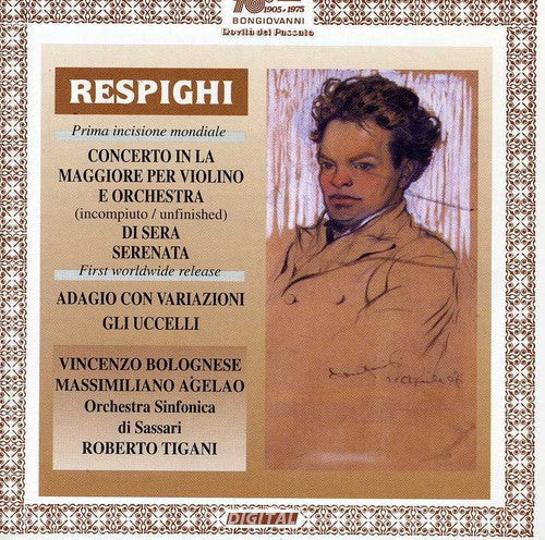 Respighi / Tigani - Concerto in a for Violin [CD]