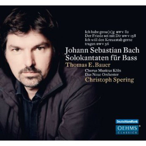 Christoph Spering - Solo Cantatas for Bass [CD]