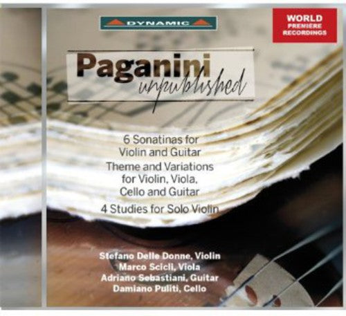Stefano delle Donne - Paganini Unpublished [CD]