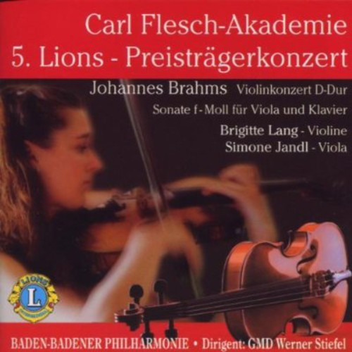 Brahms / Stiefel / Baden-Badner Phil - 5 Lions-Preistragerkonzert [CD]