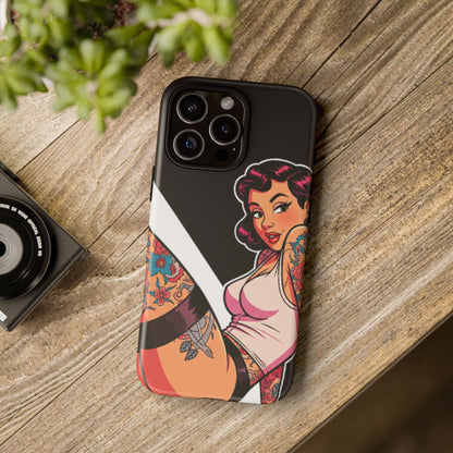 Vintage Tattoo Beauty Tough Phone Case