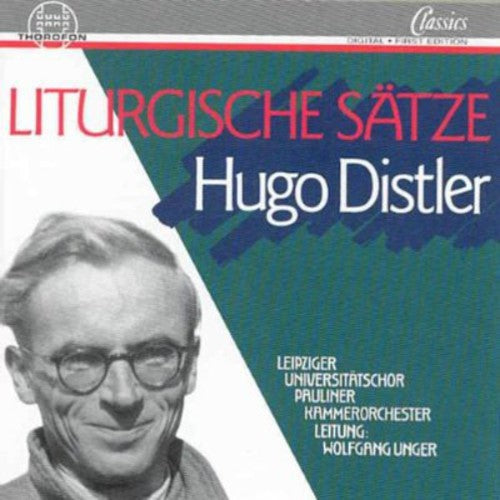 Distler / Pauliner Chamber Orch / Unger - Liturgial Works [CD]