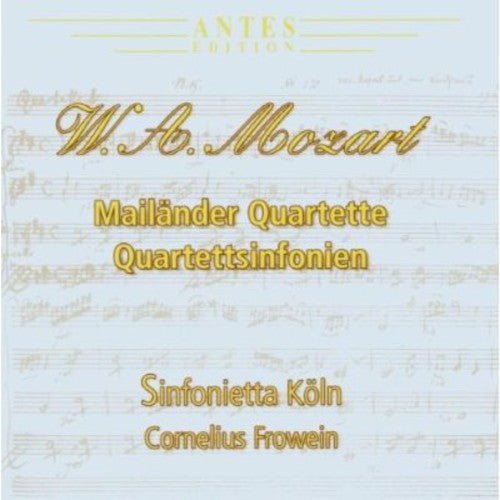 Sinfonietta Koeln - Mailander Quartette [CD]