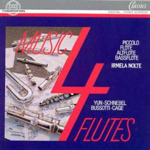 Irmela Nolte - Music for 4 Flutes [CD]