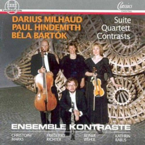 Ensemble Kontraste - 20th Cent Cham Works: Milhaud Hindemith Bartok [CD]