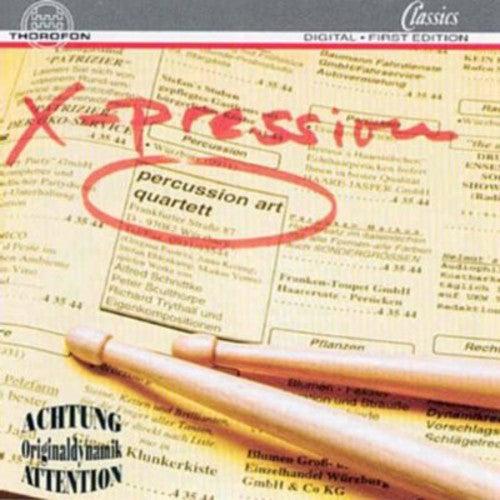 Percussion Art Quartett - Percussion Art Quartet / Various Music CD