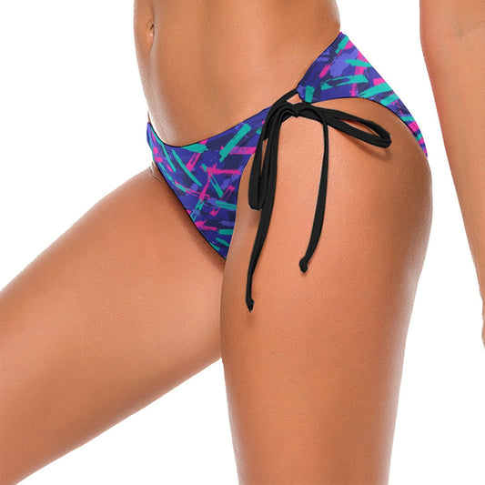 Neon Slash Bikini Briefs