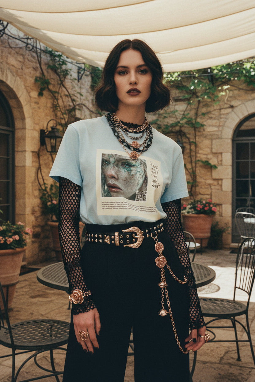 Jörð Jord Aziza & Fae Unisex Heavy Cotton Tee
