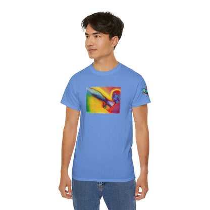 Surf is My Buddha Tablet Print Unisex Ultra Cotton Tee