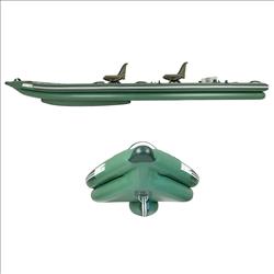 The FSK16 FishSkiff™ Inflatable Fishing Boat - 2 Person Swivel Seat Package