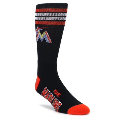 Miami Marlins Men's Athletic Crew Socks