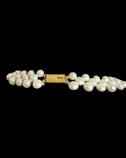 DNS183 Fresh water pearl necklace ( READY TO SHIP )