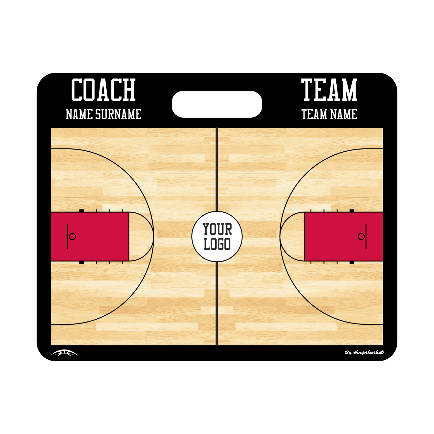 HIGH SCHOOL Custom American Style Magnetic Coaching Board 11.4'' x 9.4'' / 29 cm x 24 cm