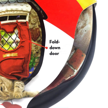 Kong Play Spaces Bungalow with Catnip Cat Kitten Toy