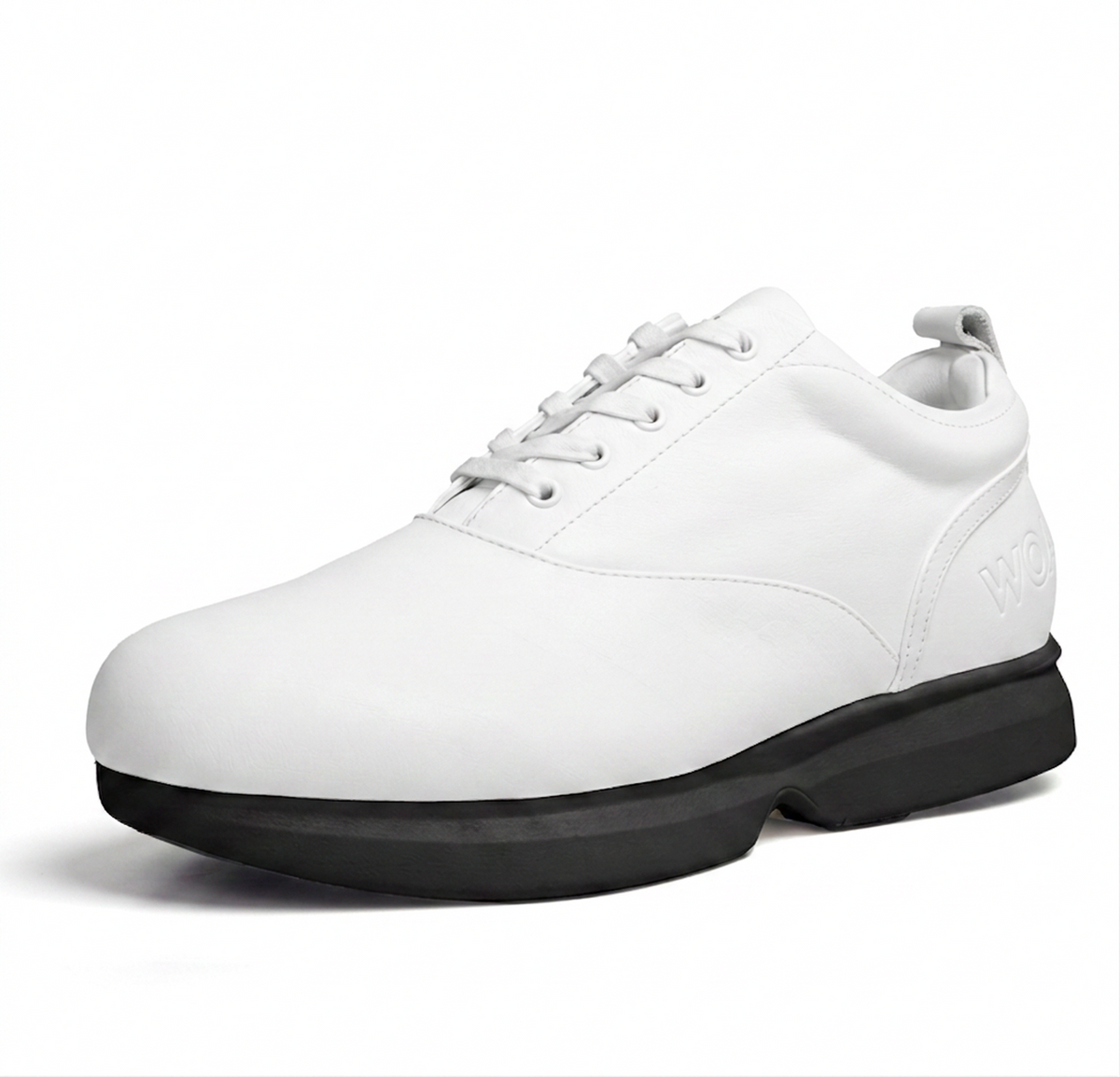 White & Black All-Day WOA Dress Sneaker