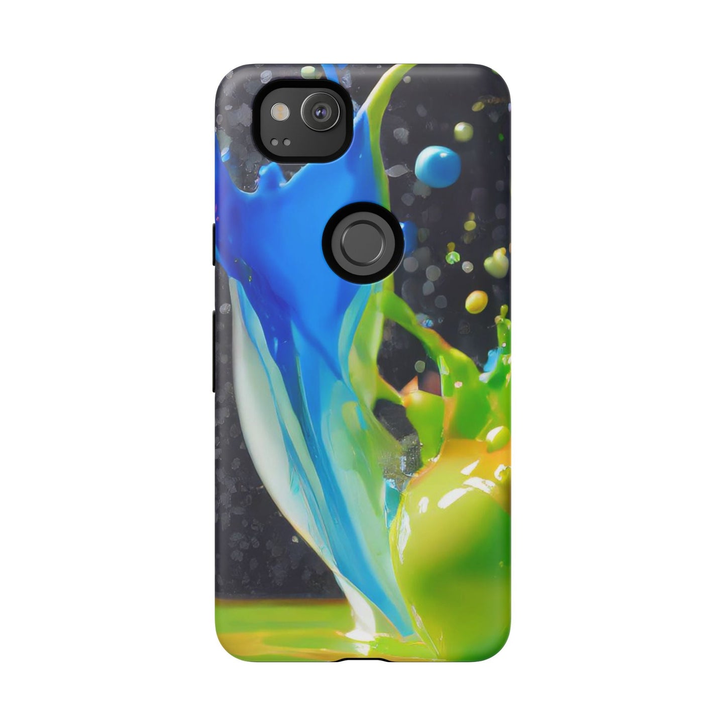 Vibrant Paint Splash Phone Case - Tough & Stylish Protection