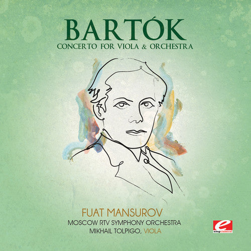 Bartok - Concerto for Viola & Orchestra Music CD