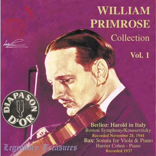 WILLIAM PRIMROSE - Collection 1 Music CD