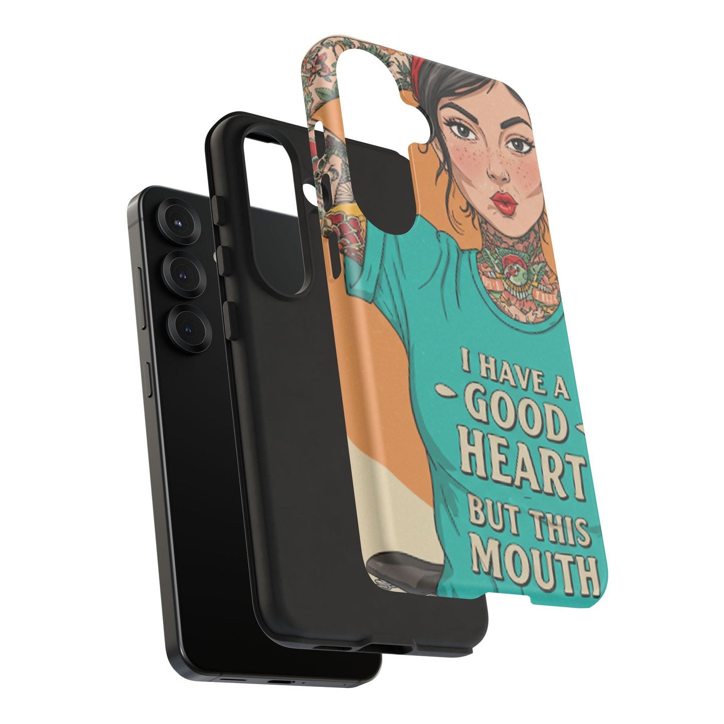 I Have A Good Heart Tough Phone Case