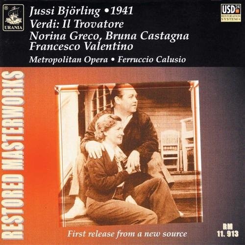 Verdi / Greco / Valentino / Calusio - II Trovatore Music CD