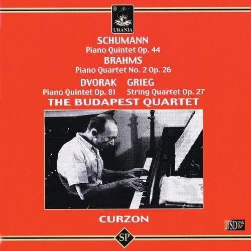 Schumann / Brahms / Dvorak / Curzon - Piano Quintete Op 44 / Piano Quartet 2 Op 26 [CD]