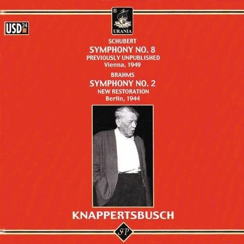 Schubert / Brahms / Knappertsbusch - Sym 8 - Sym 2 [CD]