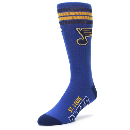 St Louis Blues Sock - Men's Athletic Crew Socks