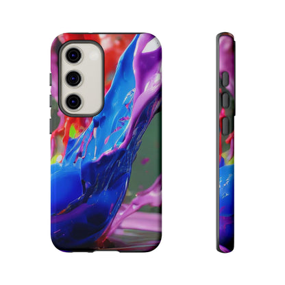 Vibrant Color Splash Tough Phone Case